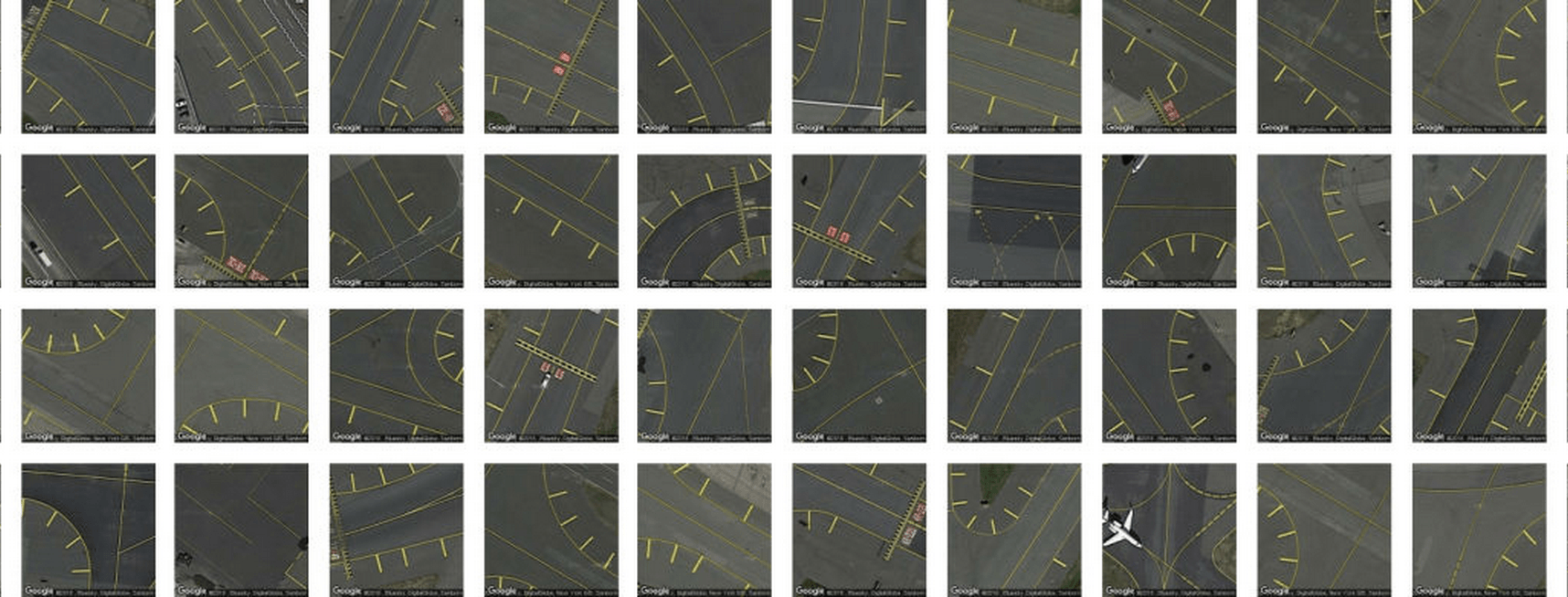 roads gathered with terrapattern