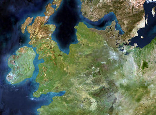 doggerland satelite image