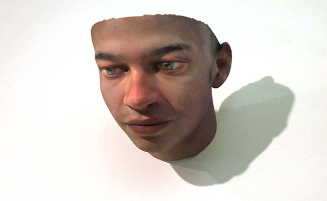 Heather Dewey-Hagborg's project of reconstructed portraits based on biometric data